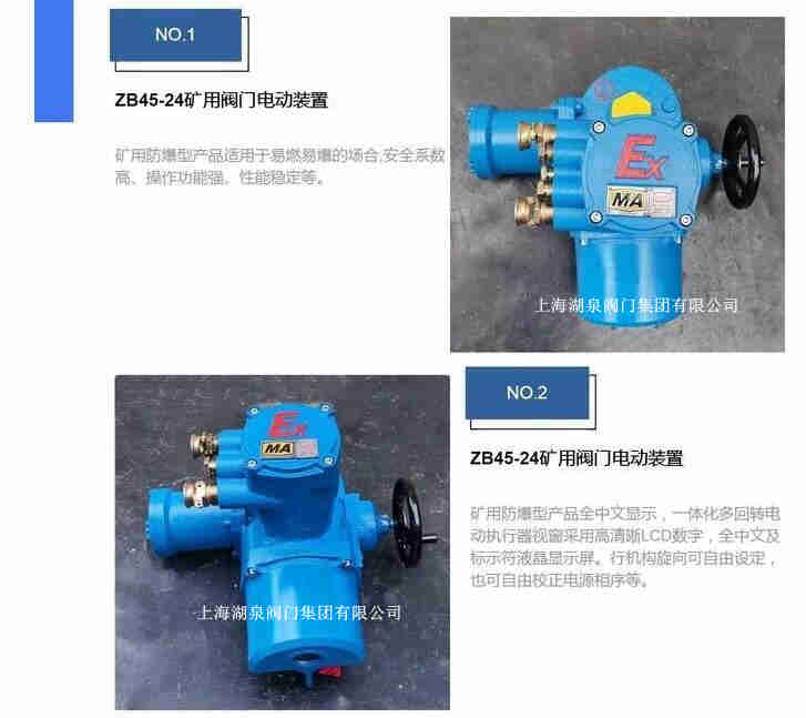 防爆型閥門電動(dòng)裝置說明書，技術(shù)條件