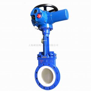 電動刀閘閥DMZ973X-10Q   DN200泥漿、空氣、渣