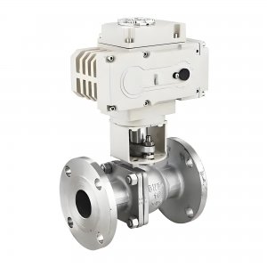 電動球閥Q941F-16P  DN100不銹鋼304材質